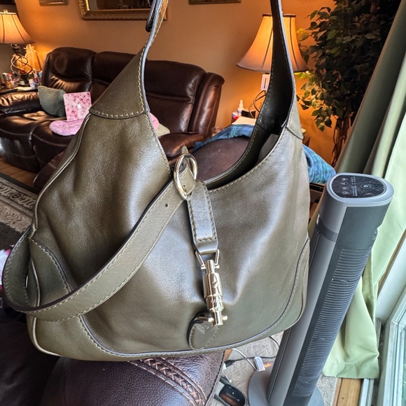 Vintage Gucci Medium 1961 Jackie Soft Leather Hobo Bag - Forest  NWT Never Used - Picture 13 of 16